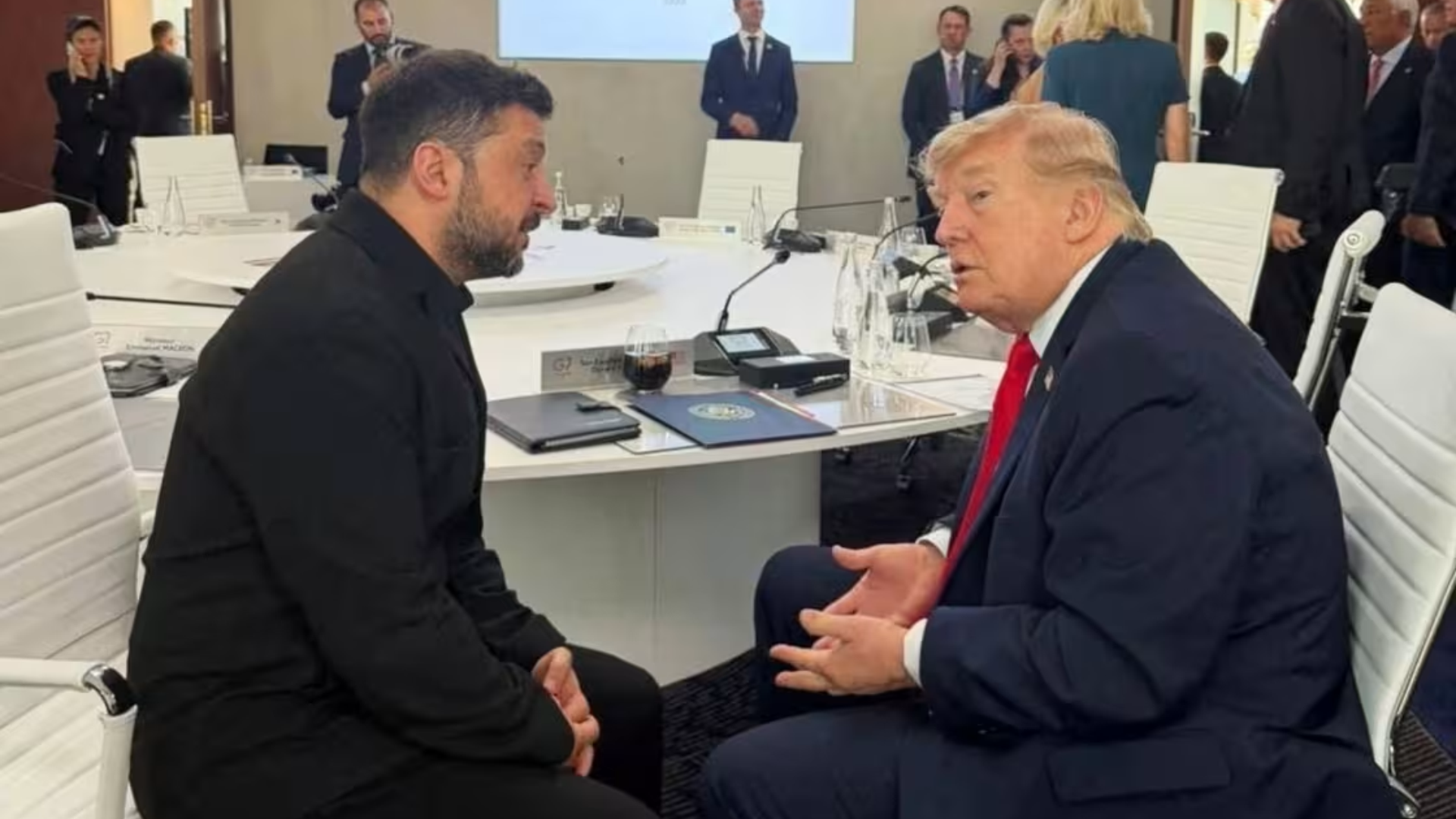 G7 summit sees Trump pledge fresh push for Ukraine peace after Tehran agreement