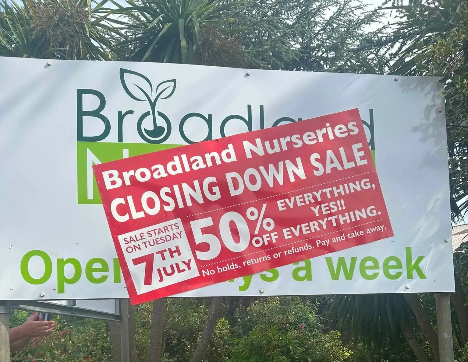 Norfolk garden centre calls time after 112 years as owners cite economic pressures