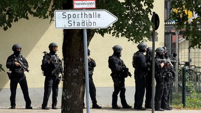 Armed 16-year-old detained following incident at Upper Bavaria gymnasium