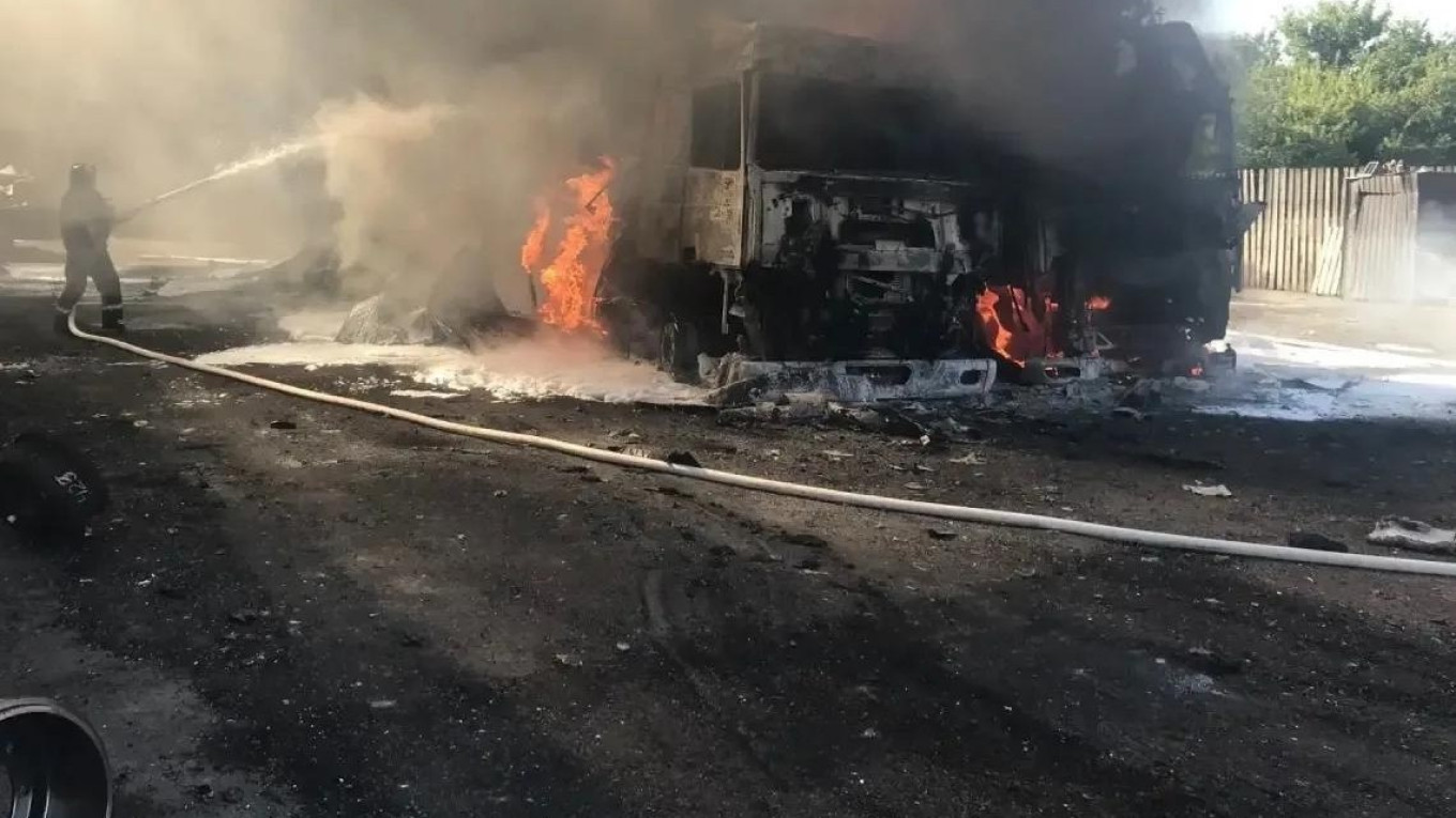 Kremlin condemns 'inhumane' bus attack as three remain in critical condition