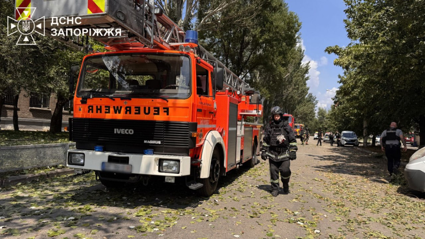 Russian ballistic missile strike hits Kyiv as four killed in Ukrainian cities