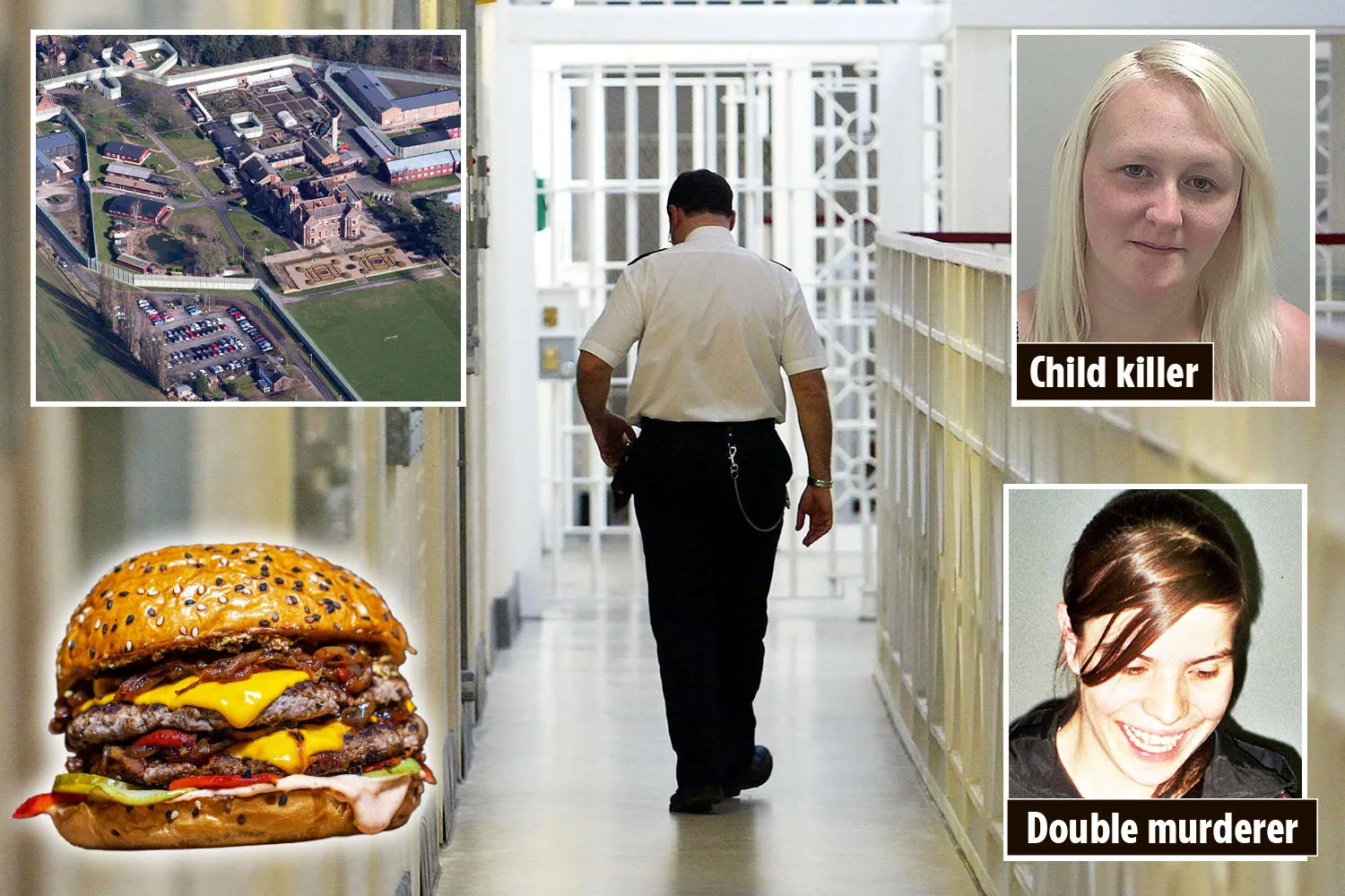 Women's prison offers takeaway-style meals as reward for non-violence