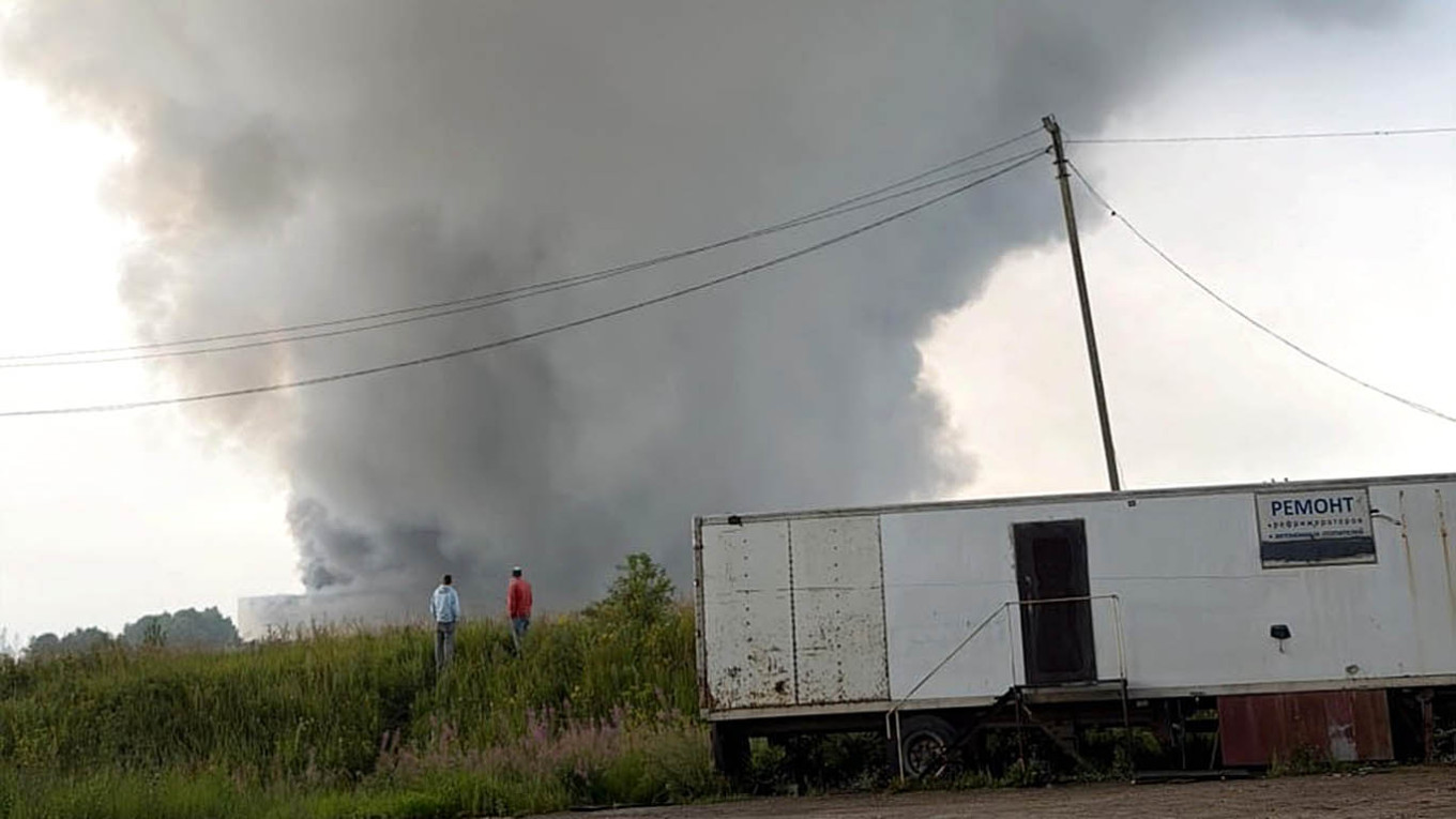 Ukrainian drones strike Wildberries warehouses in central Russia