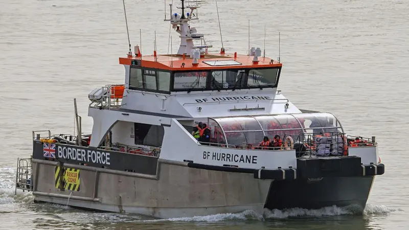 Engine blaze on small vessel leads to major cross-Channel rescue operation