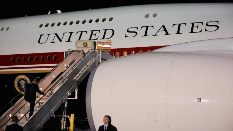 Trump secretly switched planes at Nato summit over Iranian missile threat, reports claim