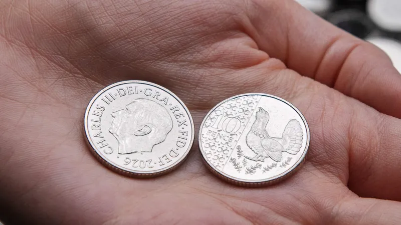 King Charles 10p coin with grouse design appears in change across Britain