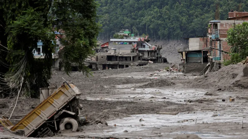 Two teenagers among 33 Britons missing after devastating Nepal-Tibet floods