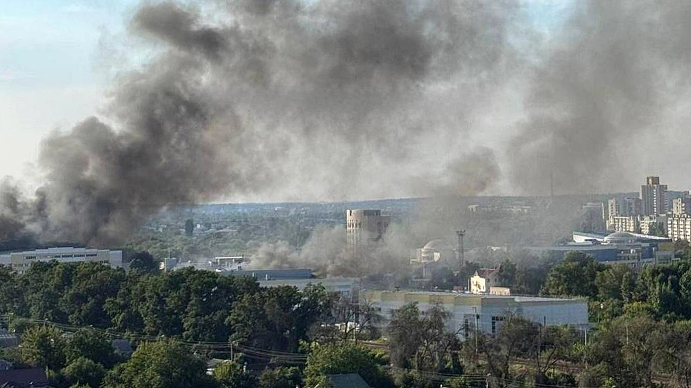 Ukrainian Missile Strike Kills Two in Russian Border City of Belgorod