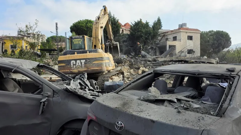 Israeli strikes kill nine in southern Lebanon village