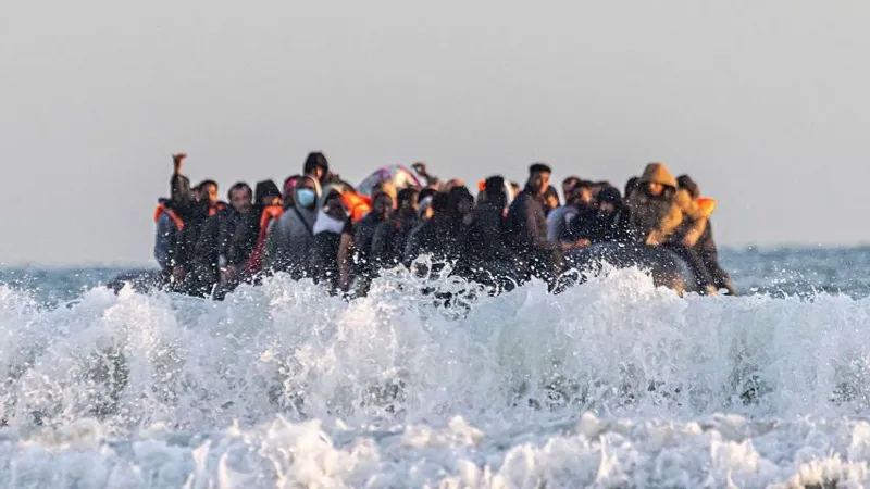 National Crime Agency attributes sharp fall in Channel boat crossings to law enforcement surge