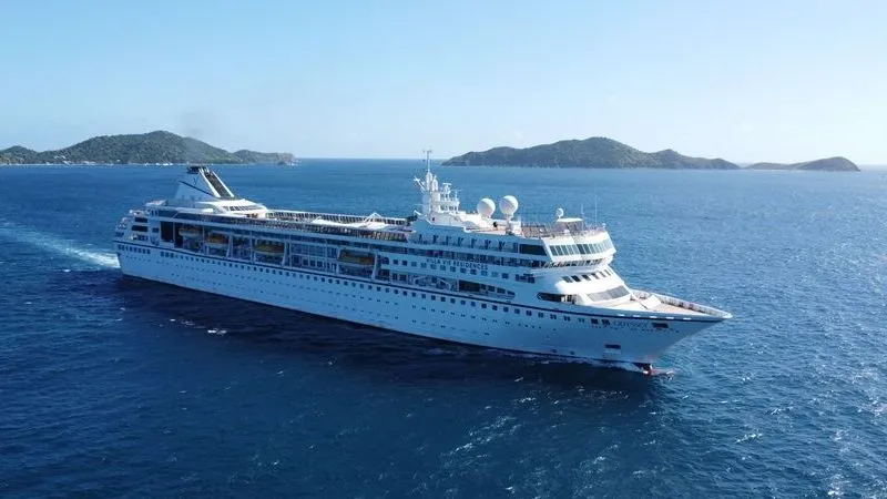 Villa Vie Odyssey suspends round-the-world voyage, leaving residents in Sihanoukville