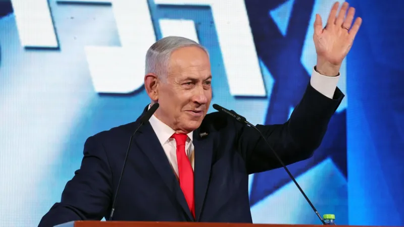 Netanyahu claims victory but falls short as turnout hits two-decade high